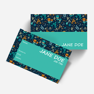 Templat editor kad perniagaan - Reka Bentuk Percuma 